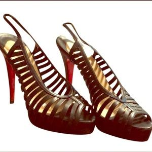 Christian Louboutin Buchon 120 Calf Size 37.5